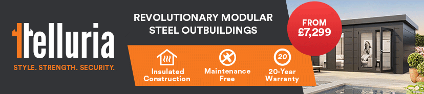 Telluria revolutionary modular steel outbuildings