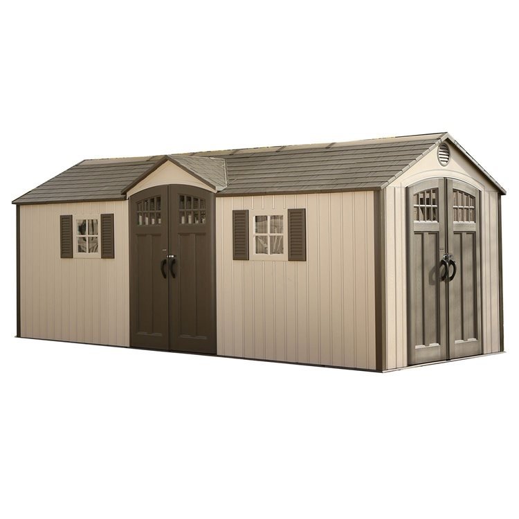 Lifetime 20x8 Dual Entrance Shed - (New Edition) - 60127