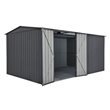 LOTUS 10' X 23' Workshop - Anthracite Grey (SOLID) DOUBLE HINGED DOORS