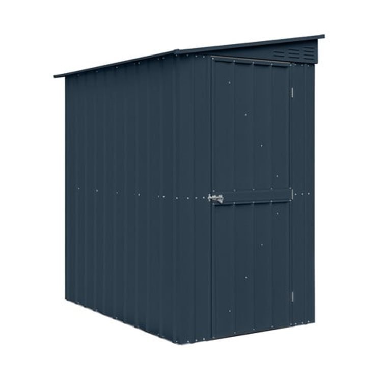 LOTUS 4' X 6' Lean to Shed - Anthracite Grey (SOLID)