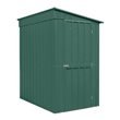 LOTUS 4' X 6' Lean to Shed - Heritage Green (SOLID)