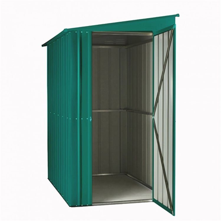 LOTUS 4' X 8' Lean To Shed - Heritage Green (SOLID)