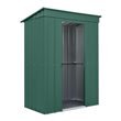 LOTUS 5' X 3' Pent Shed - Heritage Green (SOLID)