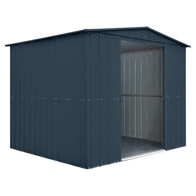 LOTUS 6' x 3' Apex Shed - Anthracite Grey (SOLID)