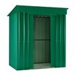 LOTUS 6' X 3' Pent Shed - Heritage Green (SOLID)
