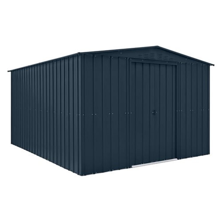 LOTUS 6' X 4' Apex Shed - Anthracite Grey (SOLID)