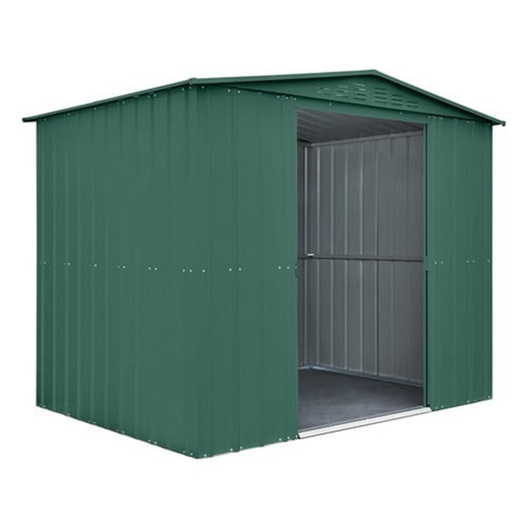 LOTUS 6' X 4' Apex Shed - Heritage Green (SOLID)