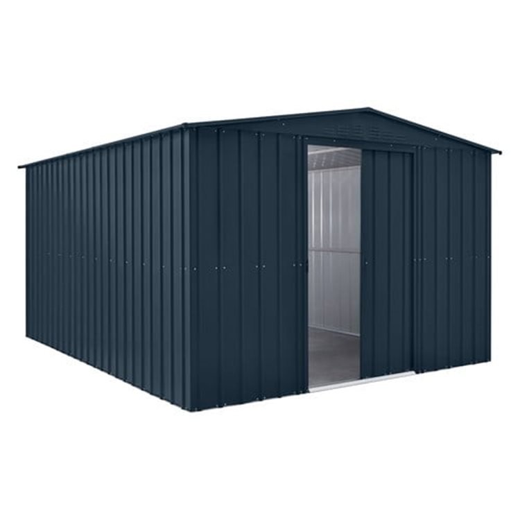 LOTUS 6' X 6' Apex Shed - Anthracite Grey (SOLID)