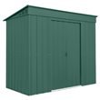 LOTUS 8' X 4' Pent Shed - Heritage Green (SOLID)