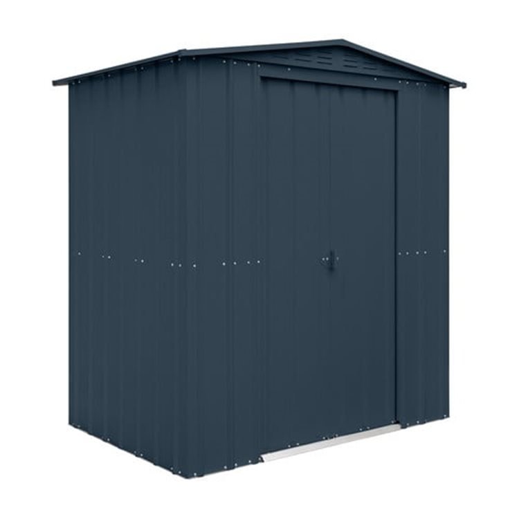 LOTUS 8' X 6' Apex Shed - Anthracite Grey (SOLID)