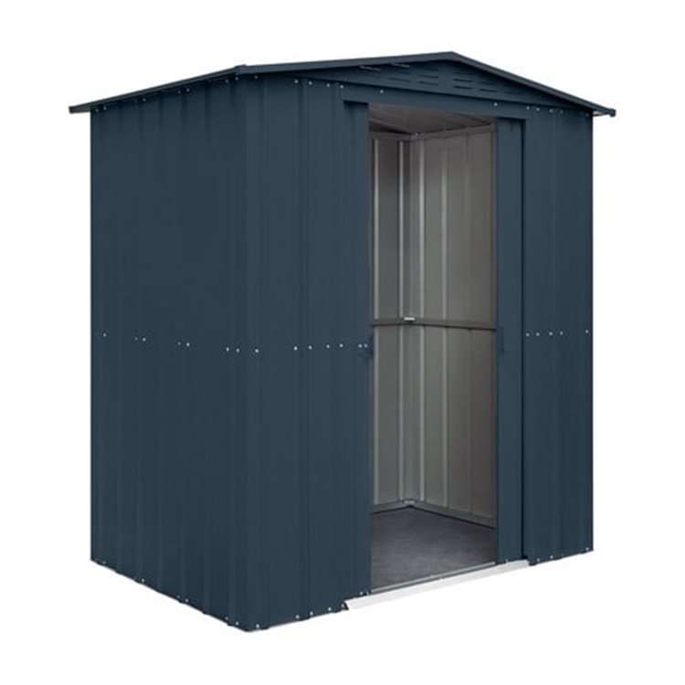 LOTUS 8' X 8' Apex Shed - Anthracite Grey (SOLID)
