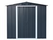 Sapphire 6'x4' Metal Shed Grey - 60851-1 (NEW)