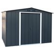 Sapphire 8'x6' Metal Shed Grey - 61151-1 (New)