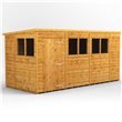 Power Timber Pent Shed