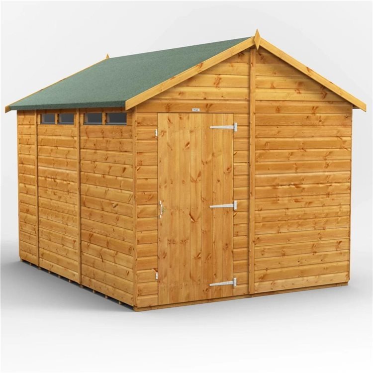 Power Timber Security Apex Shed
