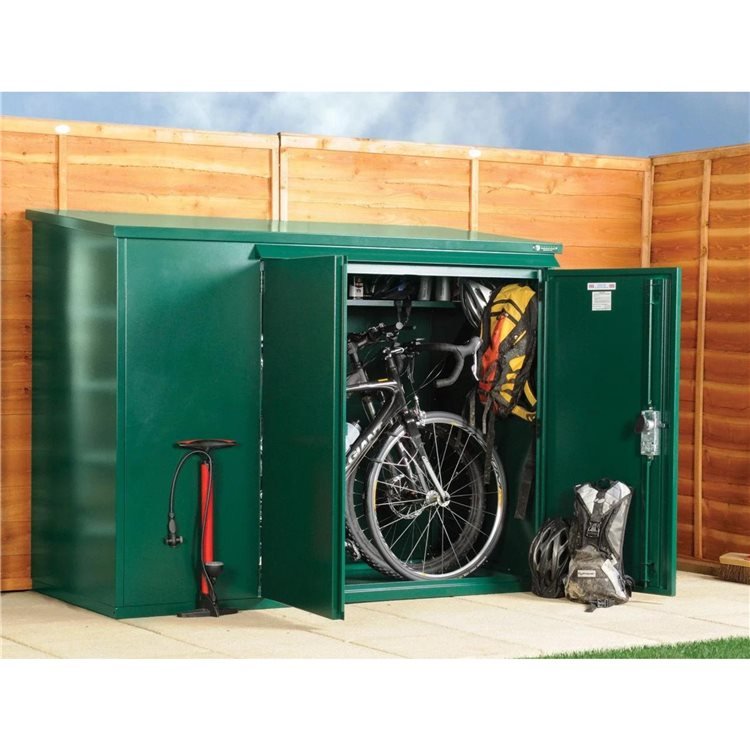 Asgard 6′ X 3′ Addition Bike Store Metal Security Shed 