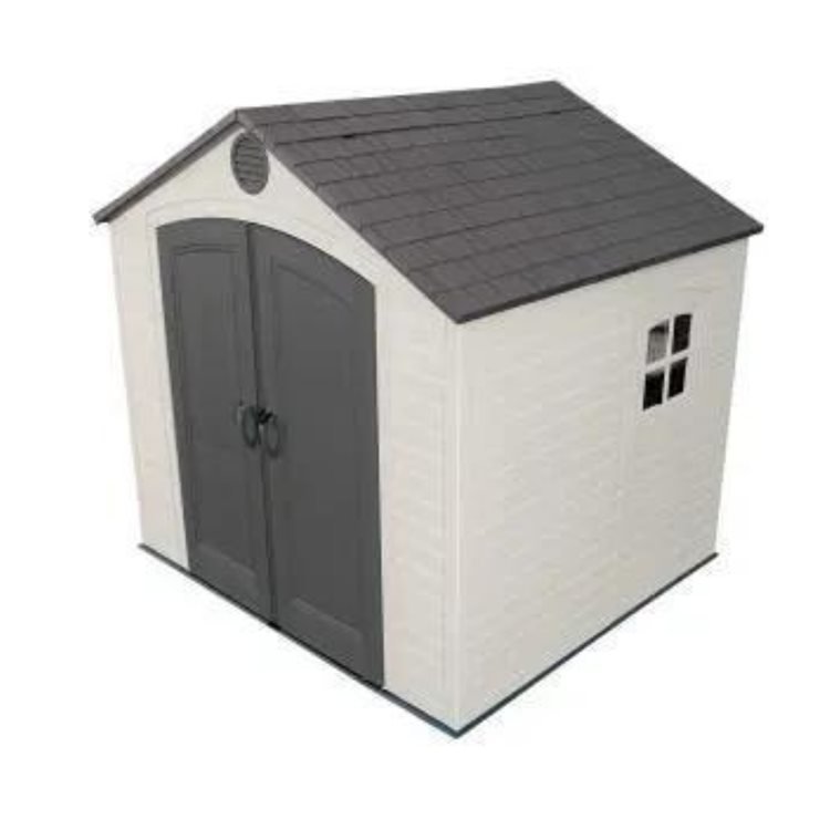 Lifetime 8ft X 7.5ft Special Edition Heavy Duty Plastic Shed