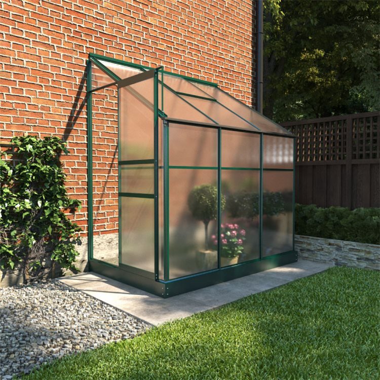 Polycarbonate Lean-To Greenhouse