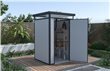 Lotus Curo Pent Plastic Shed