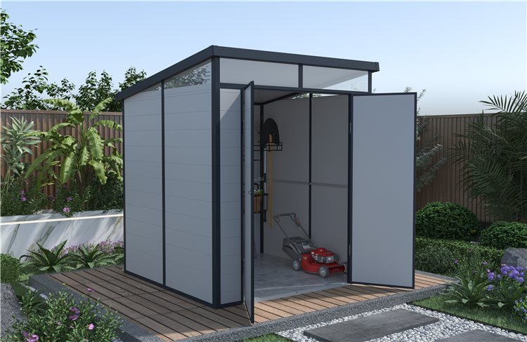 Lotus Canto Pent Plastic Shed